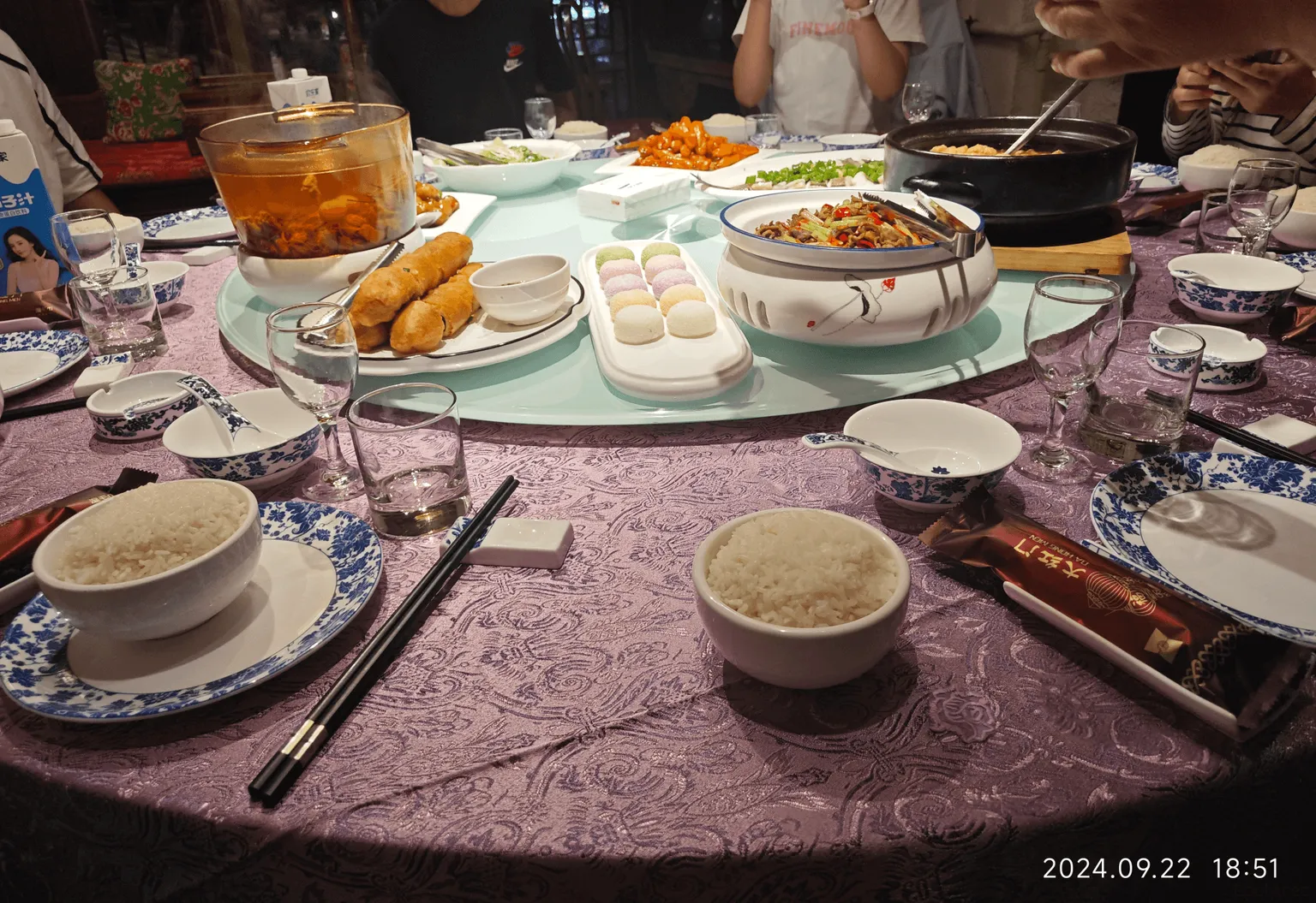 和集训队同学们一起吃了一顿博山菜
